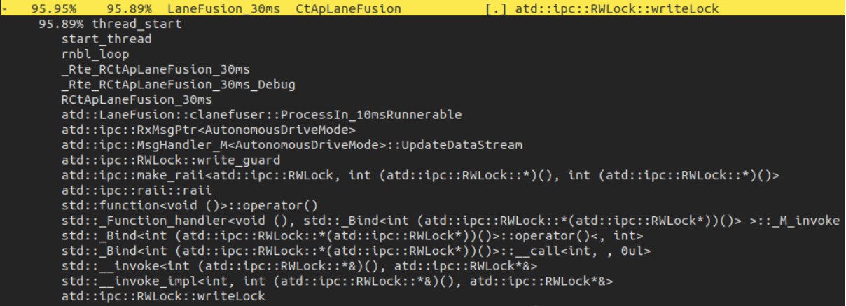 perf report数据分析示例